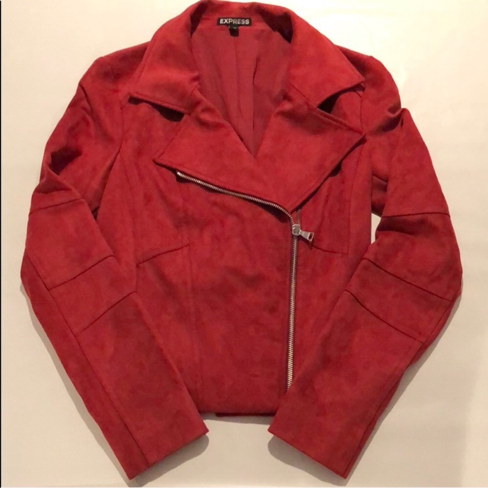 BEAUTIFUL and STYLISH express suede jacket size s